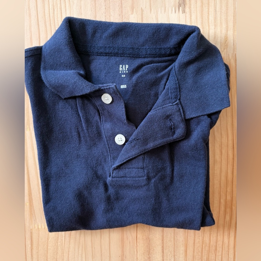 GAP Kids Navy Blue Polo Shirt